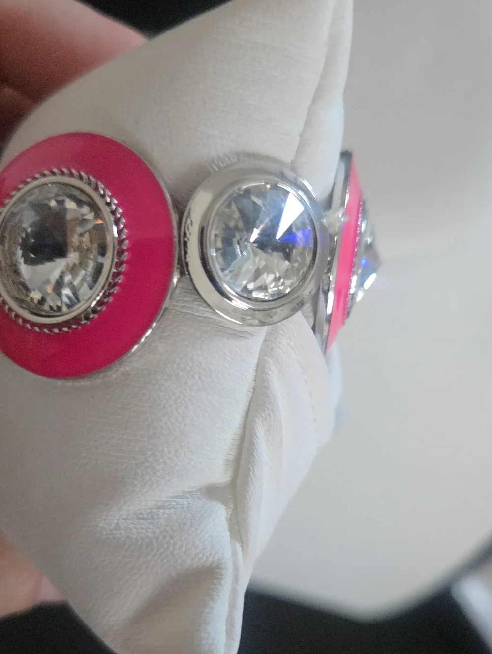 Paparazzi Lustrous Lass Pink Bracelet NWT